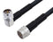 L-COM LCCA30192-FT4 RF Coax Cable N PLUG-N Plug 4FT