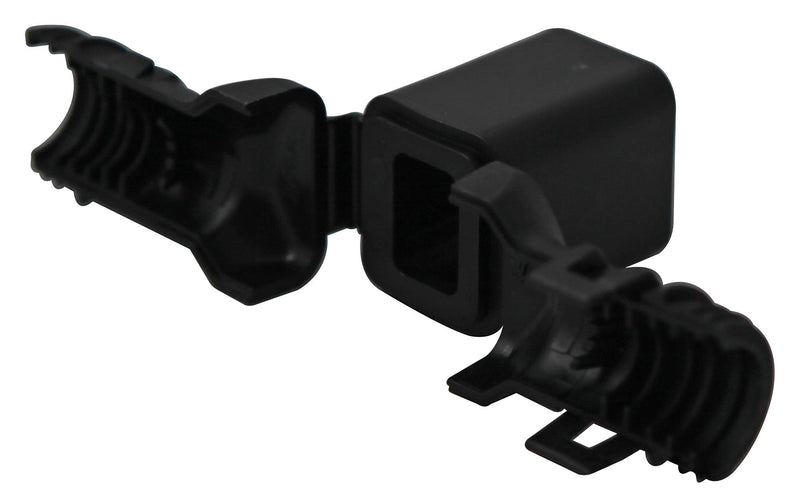 Deutsch - TE Connectivity 1011-265-0405 1011-265-0405 Connector Backshell 4 Way Receptacle 180&deg; Plastic Body DT