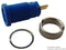 HIRSCHMANN TEST AND MEASUREMENT 972355102 Banana Test Connector, 4mm, Jack, Panel Mount, 25 A, 1 kV, Gold Plated Contacts, Blue
