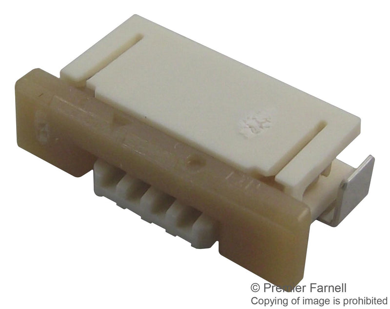 Molex 52271-0479 FFC / FPC Board Connector 1 mm 4 Contacts Receptacle Easy-On 52271 Surface Mount Bottom