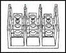 Marathon Special Products 1413300 1413300 Terminal Block Barrier 3 Position 14-2AWG