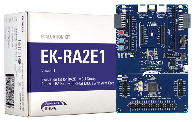 Renesas RTK7EKA2E1S00001BE Evaluation Kit RA2E1 32bit ARM Cortex-M23 MCU