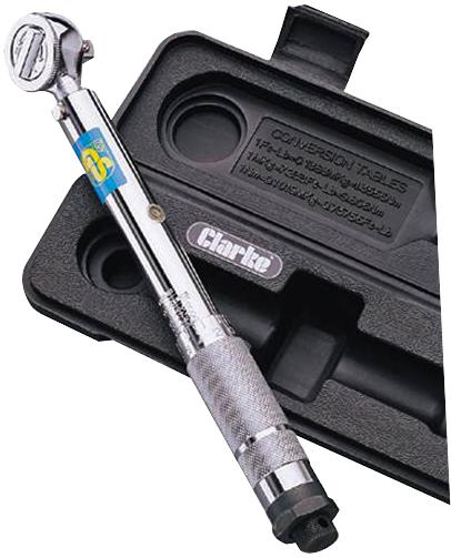 Clarke International CHT204 CHT204 3/8" Drive Reversible Torque Wrench 13Nm - 107Nm