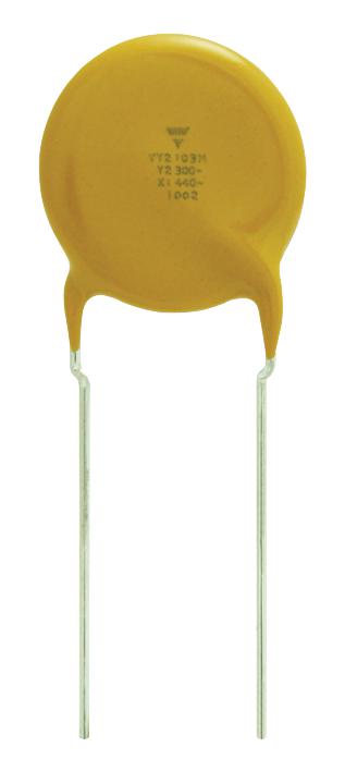 Vishay VY1681M31Y5UQ6TV0 Ceramic Suppression Capacitor Y5U Disc 680 pF VY1 Series &plusmn; 20% X1 / Y1 760 V 500