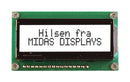 Midas MC21605H6WM-FPTLW-V2 MC21605H6WM-FPTLW-V2 Alphanumeric LCD 16 x 2 Black on White 5V Parallel English Scandinavian Transflective