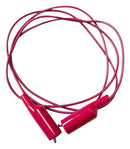 Mueller Electric BU-3030-A-24-2 Alligator Clip Test Lead 24 " 609.6 mm Red 10 A 300 V - BU-3030 Series