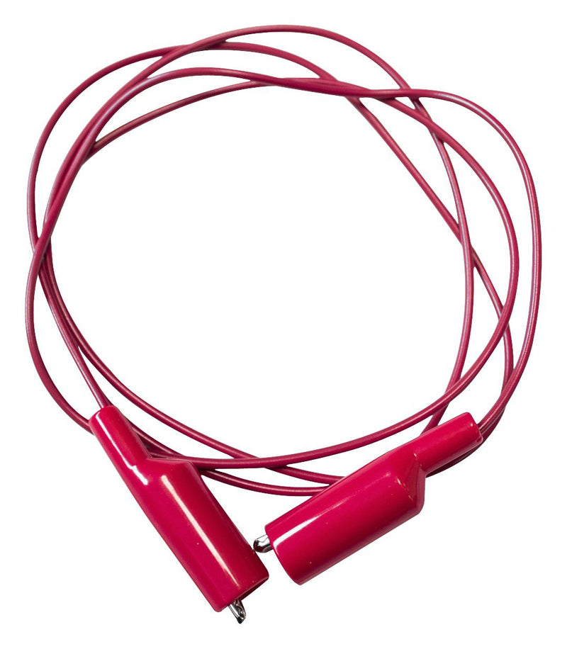 Mueller Electric BU-3030-A-24-2 Alligator Clip Test Lead 24 " 609.6 mm Red 10 A 300 V - BU-3030 Series