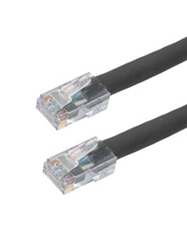 L-COM TRD524HF-BLK-10F Enet Cord CAT5E RJ45 PLUG-PLUG 10 New