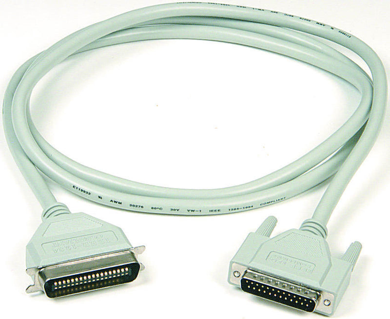 MULTICOMP SPC20026 COMPUTER CABLE, PARALLEL, 10FT, GRAY