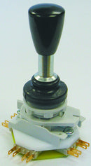 EAO 44-800.2 JOYSTICK SWITCH, DPST-1NO/1NC, 10A, 660V