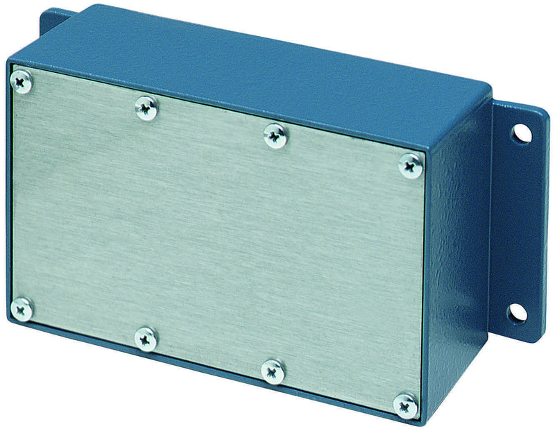 POMONA 2901 BOX, SHIELDED, ALUMINIUM, BLUE