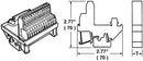 WEIDMULLER 910645 INTERFACE TERMINAL BLOCK, D SUB FEMALE-TB, 25POS