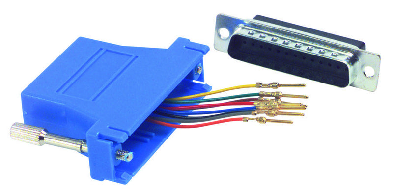 MULTICOMP SPC15279 ADAPTER, DB-25 MALE RJ45