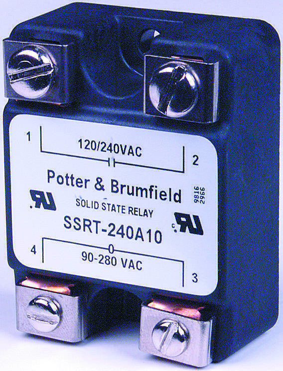 POTTER&BRUMFIELD - TE CONNECTIVITY SSRT-240A25 SSR, PANEL MOUNT, 280VAC, 280VAC, 25A