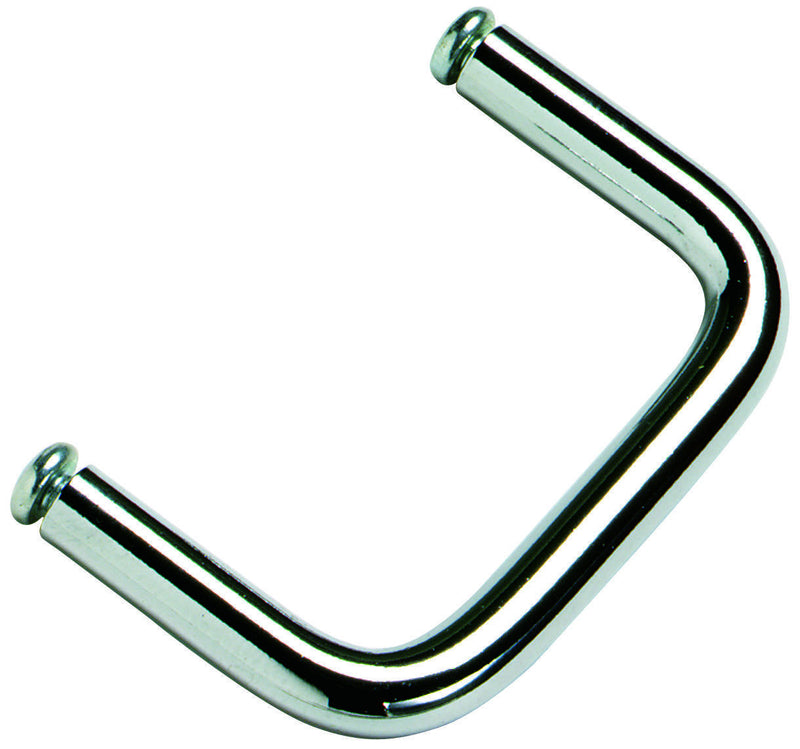 BUD INDUSTRIES H-9166-B CHROME PLATED EQUIPMENT HANDLE