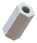 Essentra Components HS-4-6 Spacer PVC 4.8MM X 19.1MM