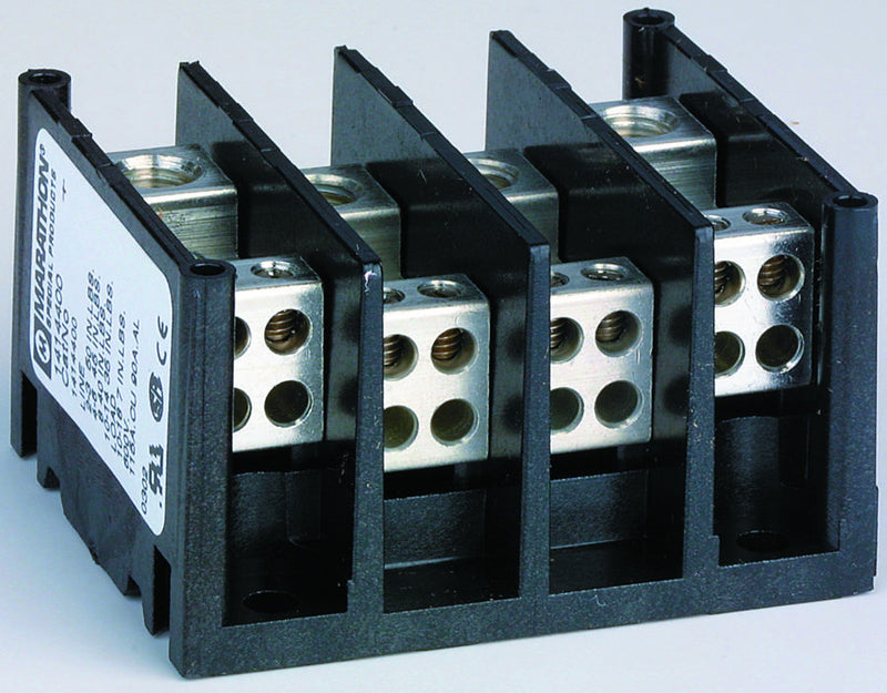 MARATHON SPECIAL PRODUCTS 1414400 TERMINAL BLOCK, BARRIER, 4 POSITION, 16-10AWG