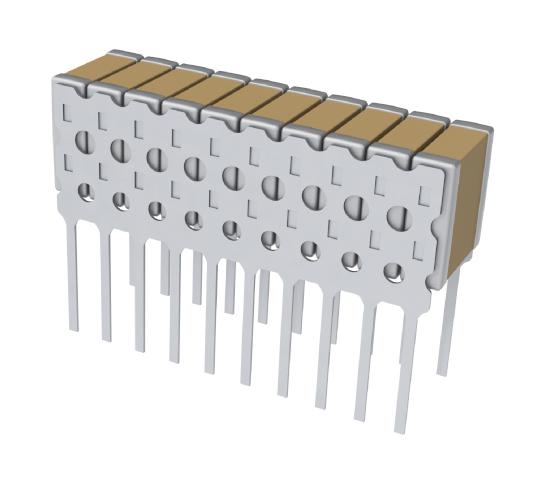 Kemet L1GN70G473KA10 Capacitor Vertical Stack 0.047 &micro;F 2 kV KPS-MCL Series &plusmn; 10% Through Hole C0G / NP0