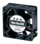 Sanyo Denki 109R0648H402 Axial Fan 48 V DC 60 mm 25 18.7 cu.ft/min 0.53 m&sup3;/min New