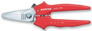 KNIPEX 9505190 190mm Combination Shear with Opening Spring, Locking Device, Guard and Adjustable Screw Joint