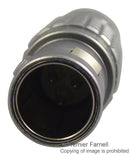 LEMO FGG.1B.303.CLAD62Z Circular Connector, 1B Series, Cable Mount Plug, 3 Contacts, Solder Pin, Push-Pull, Brass Body