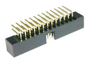 Multicomp PRO MP008646 Pin Header Wire-to-Board 2 mm Rows 26 Contacts Through Hole Right Angle MCP 2MM RA