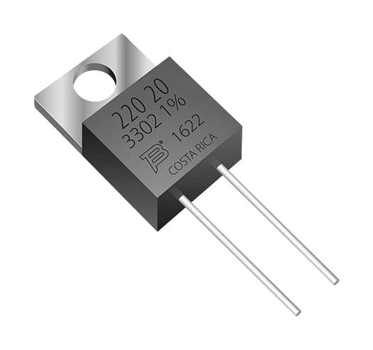 Bourns PWR220T-20-3R00F Through Hole Resistor 3 ohm PWR220T-20 Series 20 W &plusmn; 1% TO-220 250 V