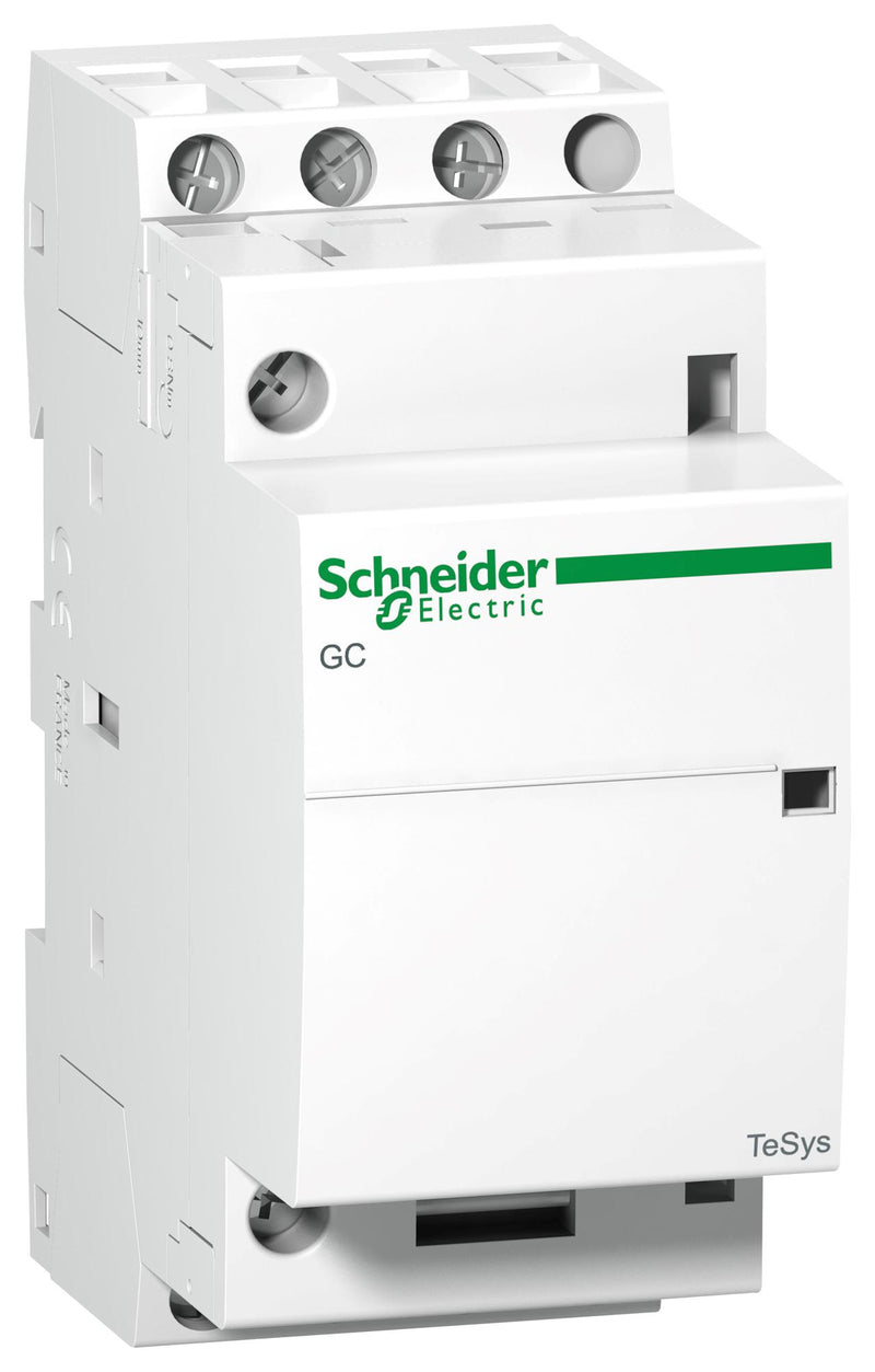 Schneider Electric GC2530M5 Contactor 25 A DIN Rail 250 VAC 3PST-NO 3 Pole