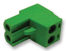 CAMDENBOSS CTB9400/2 Pluggable Terminal Block, 7.5 mm, 2 Ways, 30 AWG, 12 AWG, 2.5 mm&sup2;, Screw