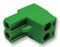 CAMDENBOSS CTB9400/2 Pluggable Terminal Block, 7.5 mm, 2 Ways, 30 AWG, 12 AWG, 2.5 mm&sup2;, Screw