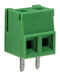 CAMDENBOSS CTB0308/2 Standard Terminal Block, Wire to Board, CTB0308 Series, 2 Contacts, 3.81 mm, Terminal Block, PCB