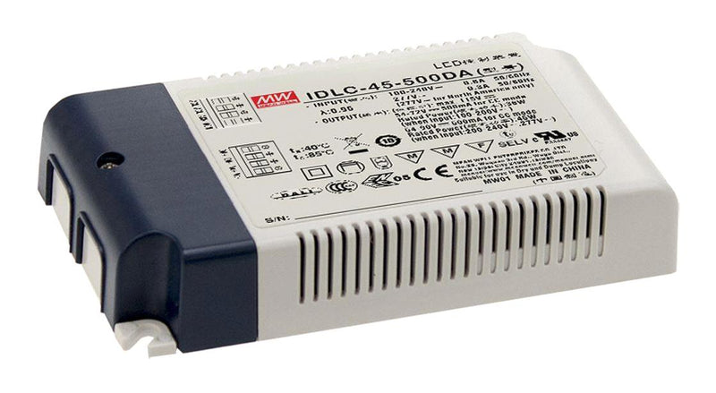 Mean Well IDLC-45-500DA LED Driver 45 W 90 VDC 500 mA Constant Current V