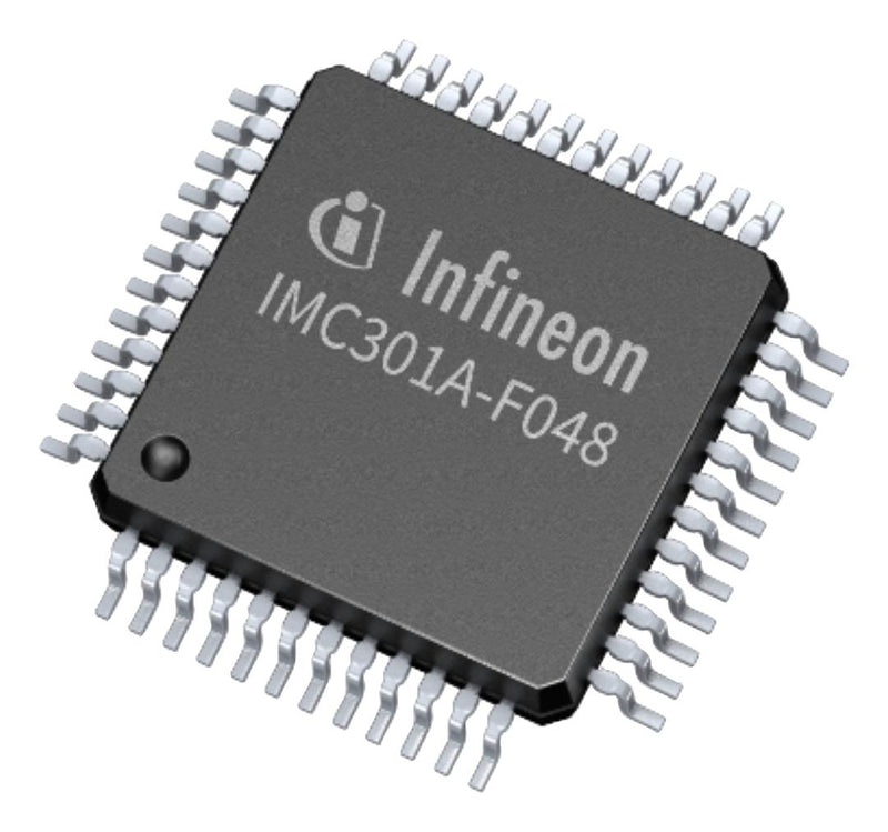 Infineon IMC301AF048XUMA1 MCU Application Specific 32 bit 48 MHz Motor Control 16KB RAM/128KB Program 3-5.5V in LQFP-48