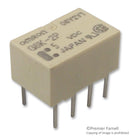 Omron G6SK-2 DC12 G6SK-2 DC12 Signal Relay 12 VDC Dpdt 2 A G6S Through Hole Latching Dual Coil