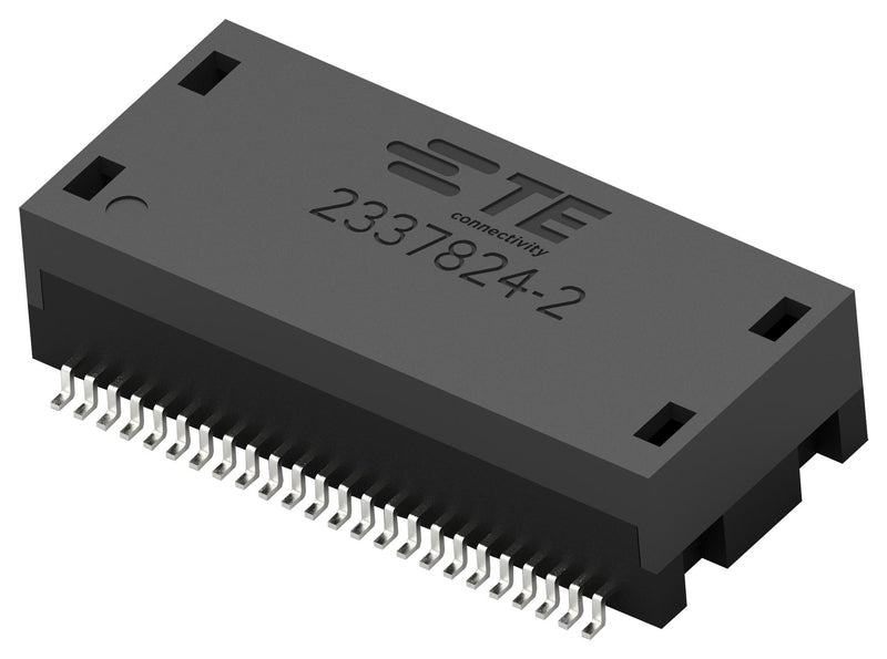 TE Connectivity 2337824-2 2337824-2 Transformer LAN Modular Jack Filter 2 Port 10/100/1000 Base-T -40&Acirc;&deg;C to 105&Acirc;&deg;C Surface Mount