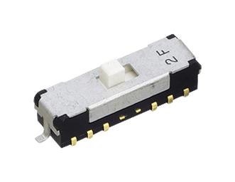 Nidec Copal Electronics CMS-2402TB Slide Switch DP4T Surface Mount CMS Series 100 mA