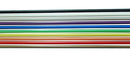 PRO Power R2651DTSY10AC85 Ribbon Cable Per Meter Colour Coded 10 Core 28 AWG Multi-coloured