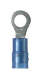 Panduit PNF14-14R-M Terminal Ring Tongue 1/4&quot; 14AWG Blue