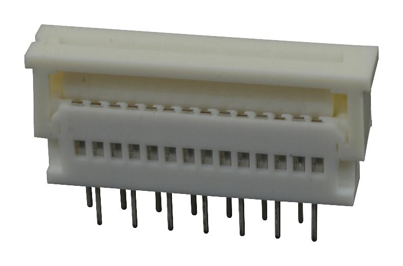 Molex 39-53-2145 FFC / FPC Board Connector 1.25 mm 14 Contacts Receptacle Easy-On 5597 Series Through Hole