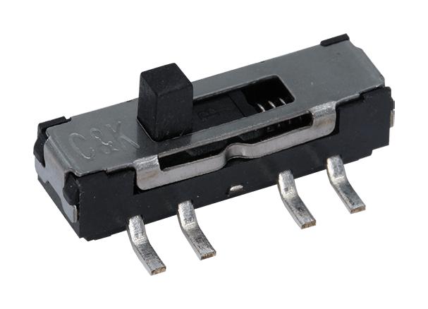 C&amp;K Components JS203011SCQN JS203011SCQN Slide Switch DP3T 0.3A 6VDC THT