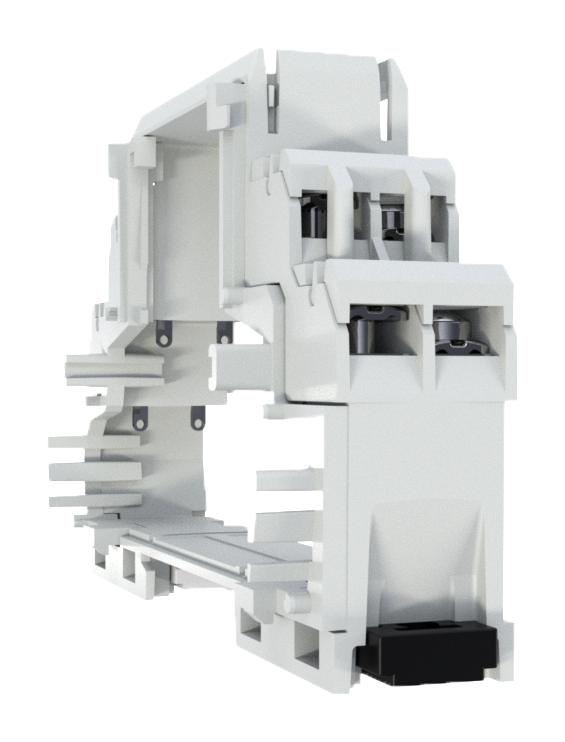 Camdenboss CMEB/1ST/E/KIT Plastic Enclosure Solid Top Extn. DIN Rail Polycarbonate 61.3 mm 17.86 90 IP20 IP40