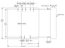 XP Power JCK6024S12 JCK6024S12 Isolated Through Hole DC/DC Converter High Density ITE 2:1 60 W 1 Output 12 V 5 A