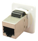 Cliff Electronic Components CP30220SXW CP30220SXW In-Line Adapter Cat5e Plain Hole RJ45 Adaptor FT Jack 8 Ways