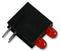 Dialight 553-0111-200F 553-0111-200F Circuit Board Indicator Red 2 Leds Through Hole T-1 (3mm) 10 mA mcd