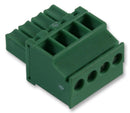 Phoenix Contact MCVW 15/4-ST-35 Pluggable Terminal Block 3.5 mm 4 Ways 28AWG to 16AWG 1.5 mm&Acirc;&sup2; Screw 8 A