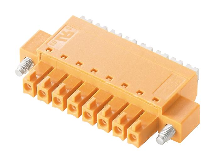 Weidmuller 1970440000 Pluggable Terminal Block 3.81 mm 7 Ways 24 AWG 16 1.5 mm&sup2; Push In