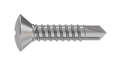 TR Fastenings 3.5 X 19 IPSTDX Z100 DIN7504 3.5 Ipstdx DIN7504 Countersunk Head Screw Steel 3.5X19MM