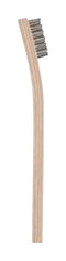 MG Chemicals 850 Cleaning Brush Stainless Steel Bristle 0.44 " Width Wood Handle 7.75 Length