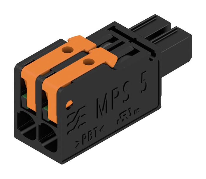 Weidmuller 2741560000 2741560000 Pluggable Terminal Block 5 mm 2 Ways 20AWG to 14AWG 2.5 mm&Acirc;&sup2; Snap In 26.8 A