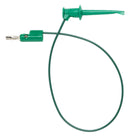 Pomona 3782-12-5. Test Lead Minigrabber Hook Clip 4mm Stackable Banana Plug 60 VDC 5 A Green 305 mm